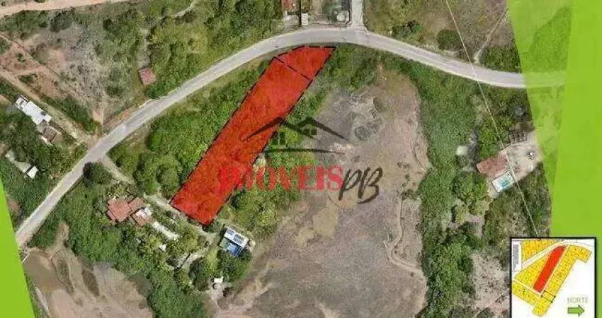 Área com 8 lotes em Tabatinga medindo 15X30 cada.