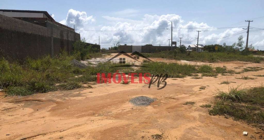 terreno bem localizado em carapibus próximo de comércios e posto de saúde.