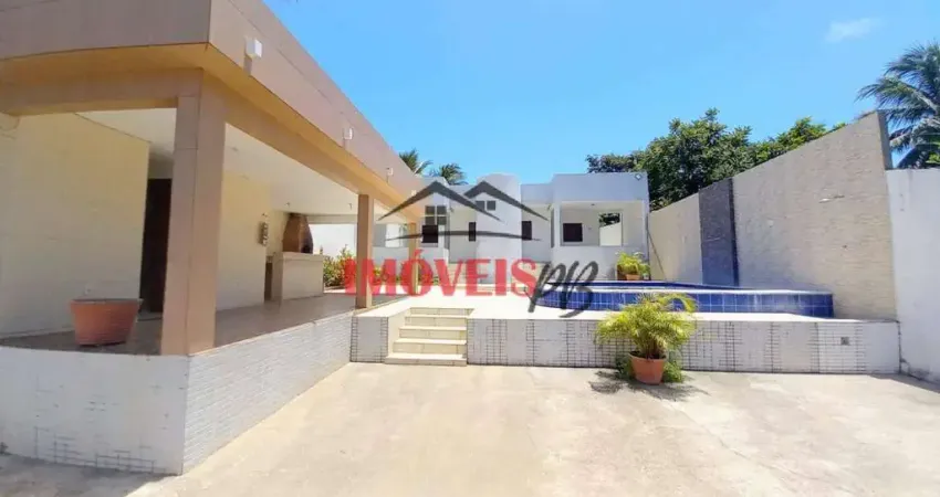 Casa em jacumã com 4 quartos e 2 suítes com rua calçada próximo a praia