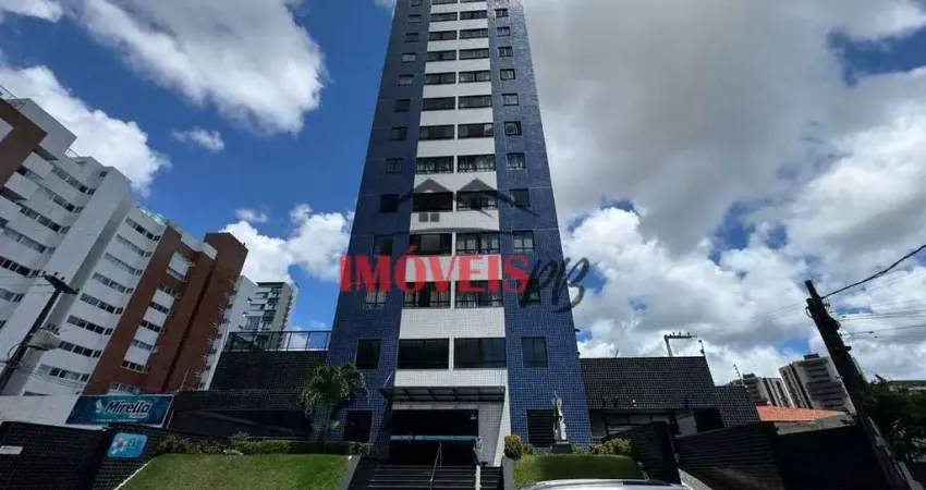 Apartamento no manaíra, com posição nascente e vista mar para aluguel.