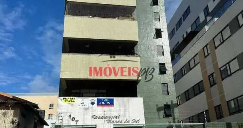 Apartamento em cabo branco, apartamento com 202m², com vista mar.