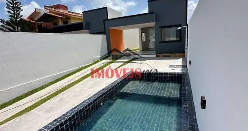 Casa próximo a praia de carapibus, solta, com 3 quartos e 1 suíte.