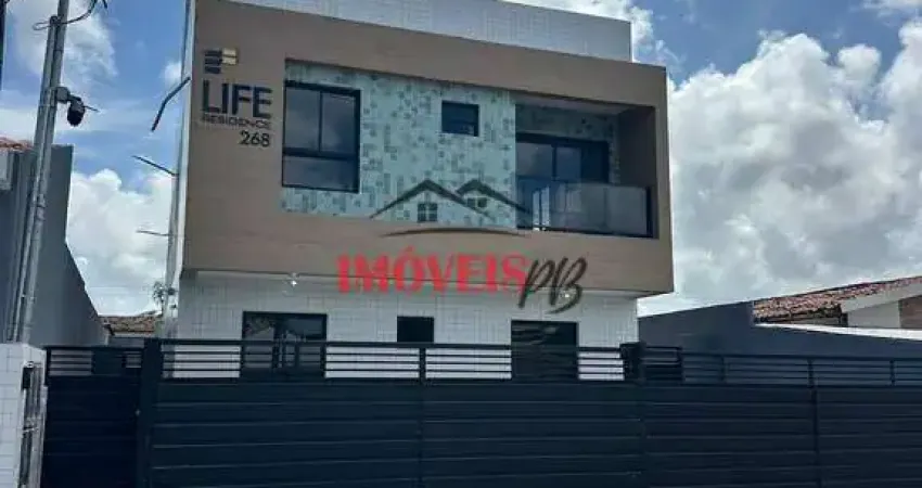 Apartamentos no valentina com 2 quartos sendo 1 suíte e área privativa