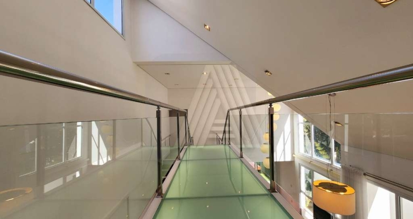 Casa exclusiva em condomínio Quinta das Laranjeiras no Anhangabaú, Jundiaí-SP:  4 suítes, 5 vagas, 410m²