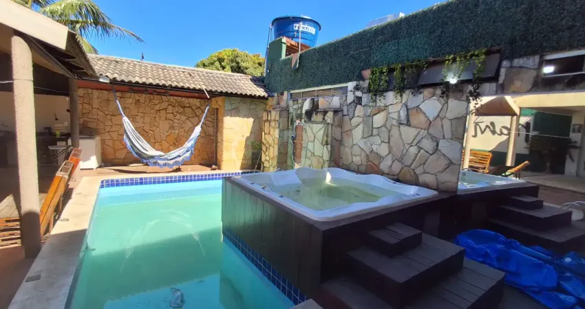 Casa mobiliada com 2 suítes + área de lazer. energia inclusa no aluguel