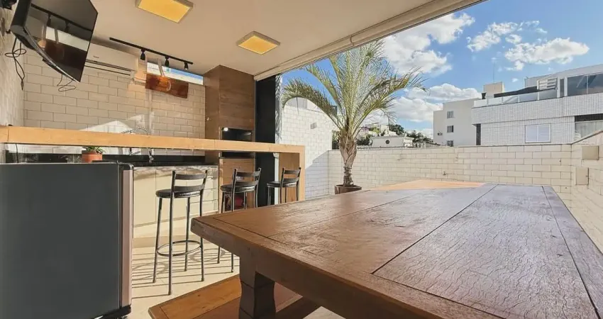 Cobertura moderna e toda planejada com localização nobre em BH