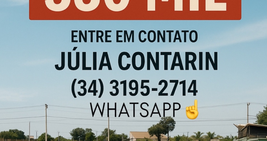 Lote á venda condomínio Damha III- Quadra 1, R$530.000,00