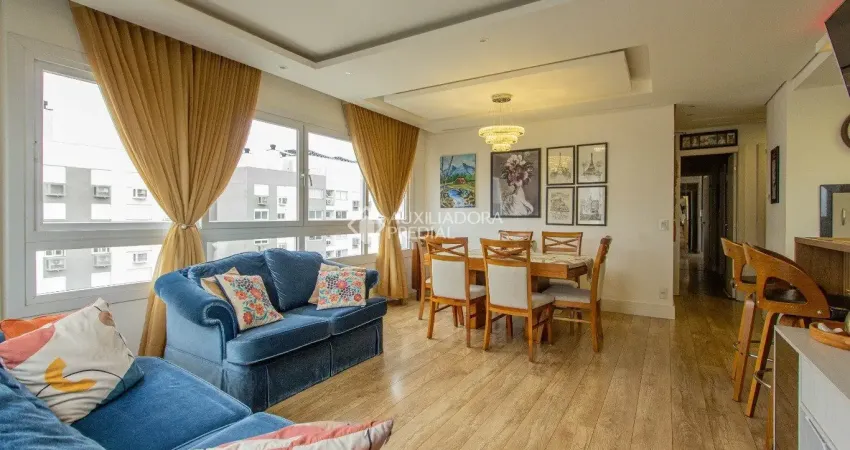 Apartamento semimobiliado de 3 dormitórios com suíte e infraestrutura completa – zona norte de porto alegre!