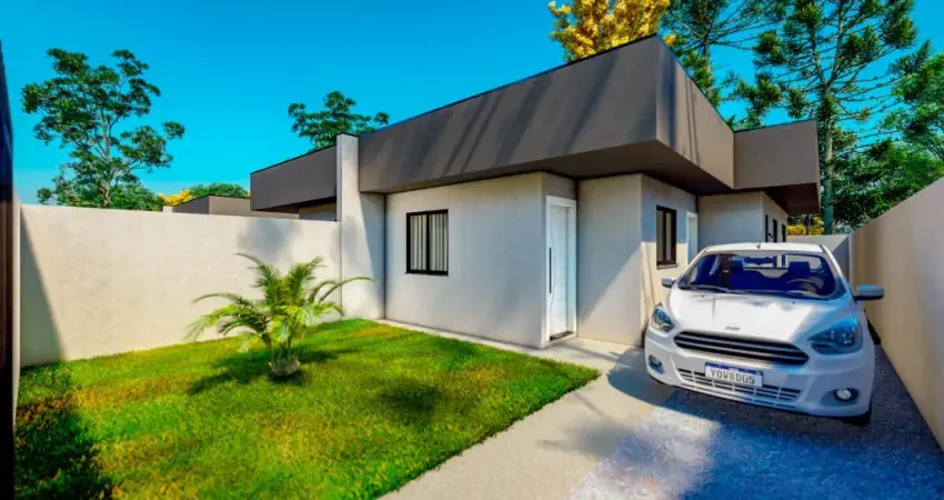 Casas 3 quartos no Jd Del Rey - São José dos Pinhais