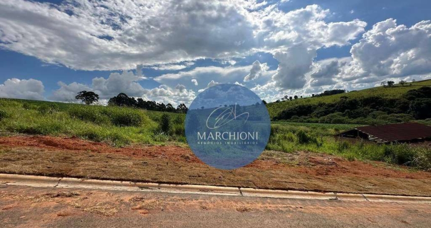 Lote de 1000m2, ótima topografia no Chácaras Treviso em Pinhalzinho!