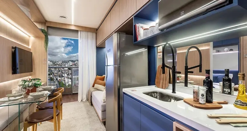 Apartamento 1 dormitório próximo a estação Eucaliptos