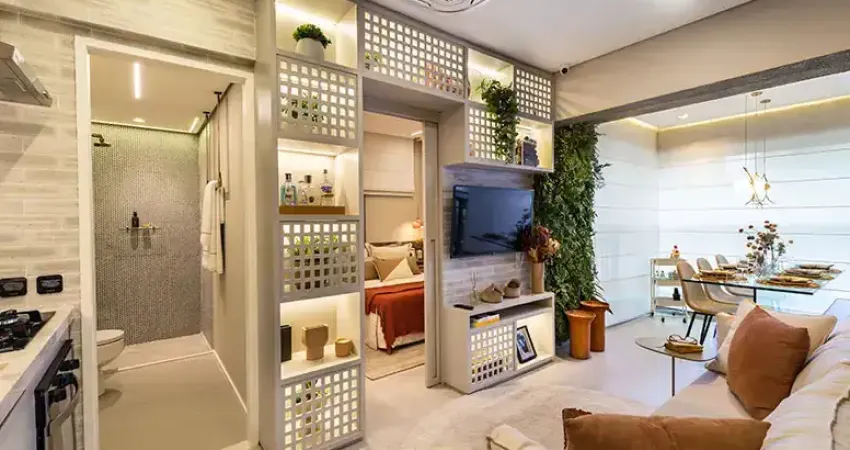 Apartamento 2 dormitórios proximó à estação Eucaliptos