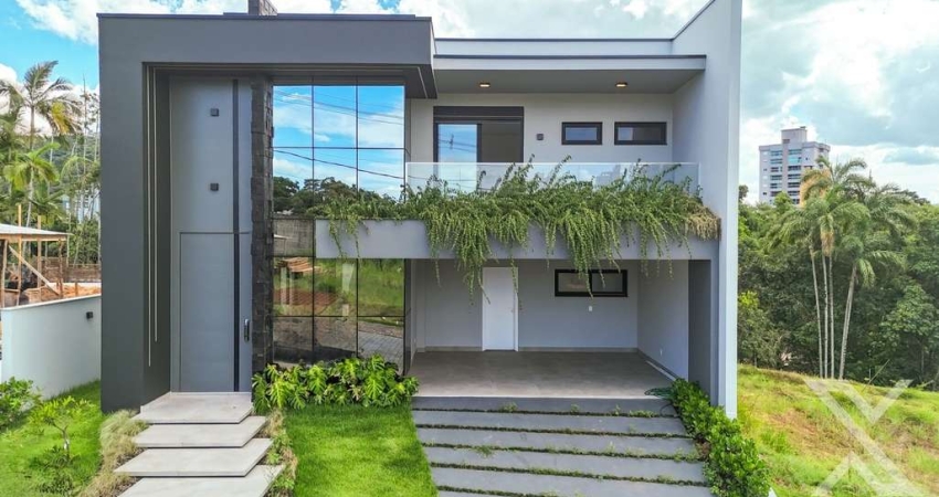 Casa em condomínio fechado com 3 quartos à venda no Velha, Blumenau 