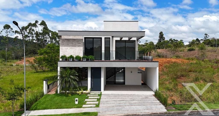 Casa em condomínio fechado com 3 quartos à venda no Ponta Aguda, Blumenau 