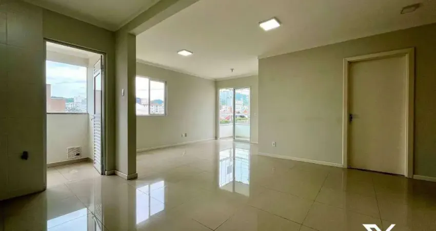 Apartamento com 3 dormitórios para alugar, 88 m² por R$ 2.644,16/mês - Velha - Blumenau/SC