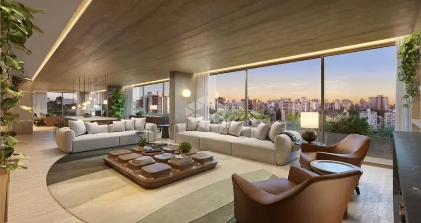 Apartamento com 464 m², 4 suítes e office no bairro três figueiras.