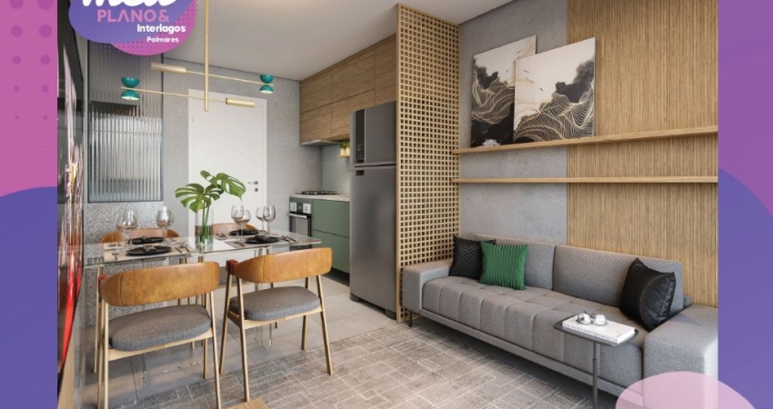Apartamento de 2 Dormitórios com Entrada Parcelada e Subsido de até R$ 55 mil