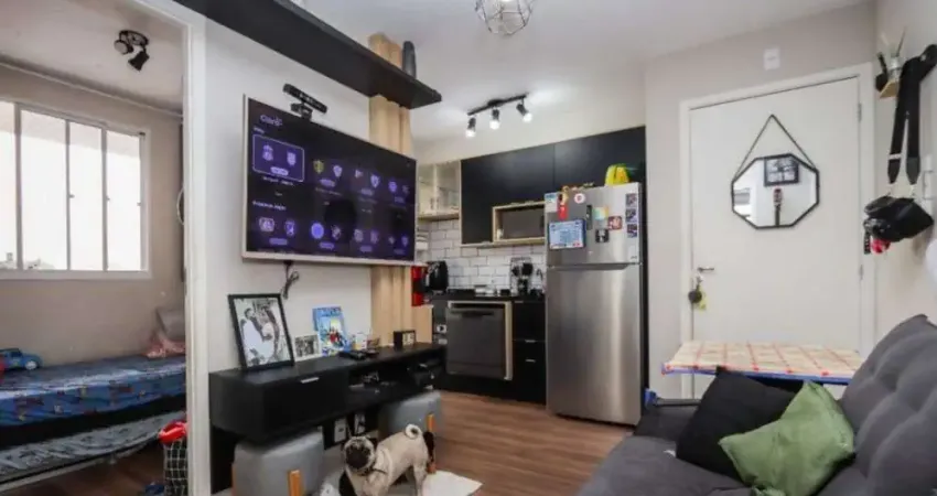 Apartamento mobiliado para venda em são paulo, vila nova das belezas, 2 dormitórios, 1 banheiro