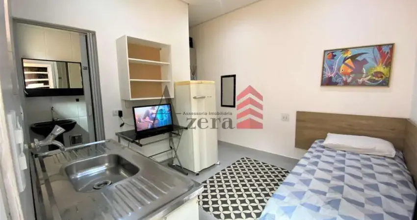 Apartamento mobiliado para locação em são paulo, santo amaro, 1 dormitório, 1 banheiro