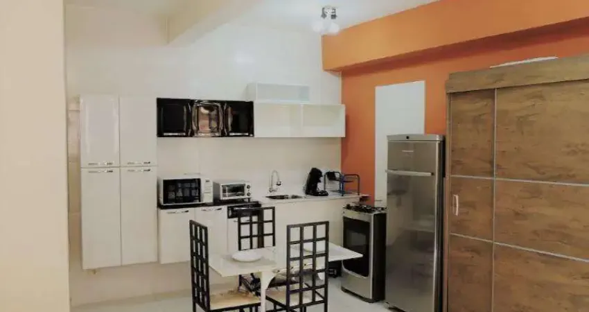 Apartamento mobiliado para locação em são paulo, santo amaro, 1 dormitório, 1 banheiro