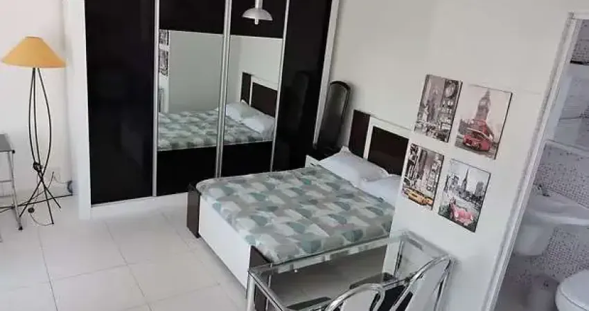 Apartamento mobiliado para locação em são paulo, santo amaro, 1 dormitório, 1 banheiro