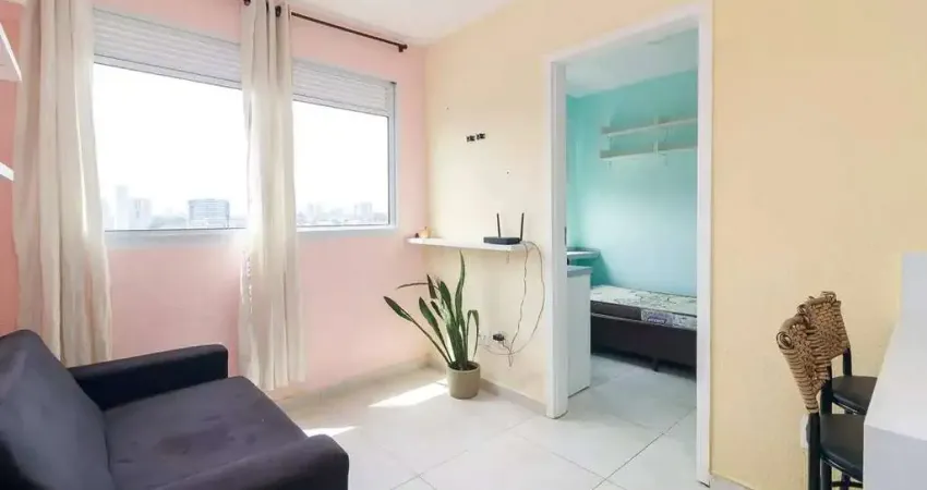 Apartamento mobiliado para locação em são paulo, santo amaro, 2 dormitórios, 1 banheiro