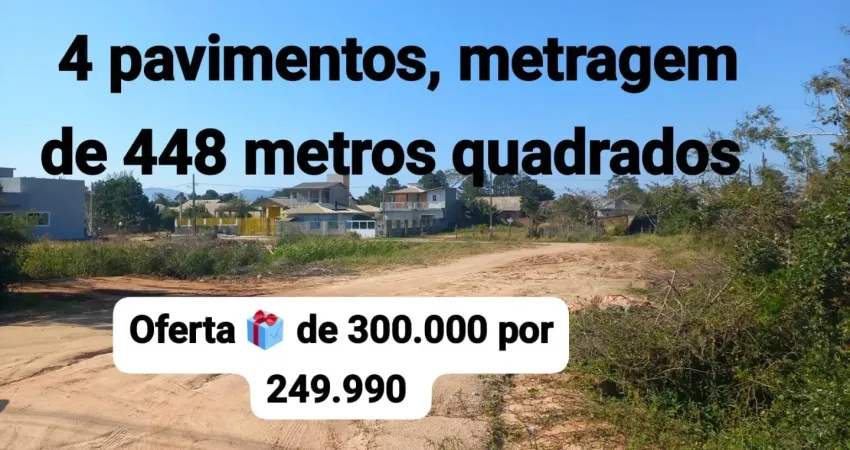 Terreno à venda na Rua Paulo Manoel dos Santos, 226, Praia do Meio, Palhoça