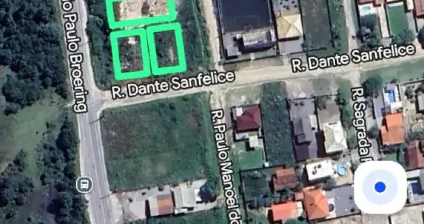 Terreno à venda na Rua Paulo Manoel dos Santos, Pinheira, Palhoça