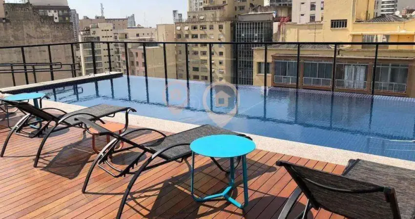 Apartamento à venda em São Paulo, Campos Elíseos, com 1 quarto, 36,29m²
