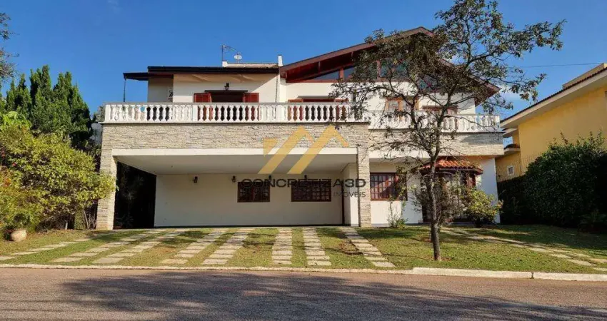 Sobrado à venda em jundiaí, quartier les residences, com 3 suítes, com 439.5 m²