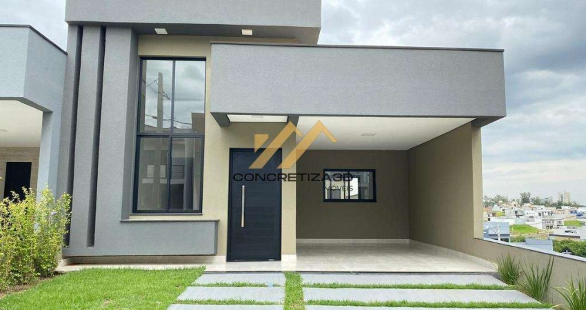 Casa à venda em Indaiatuba, Park Gran Reserve, com 3 suítes, com 144 m², Park Gran Reserve