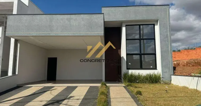 Casa à venda em indaiatuba, park gran reserve, com 3 suítes, com 177 m², park gran reserve