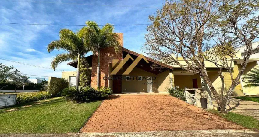 Casa à venda em Indaiatuba, Jardim Reserva Bom Viver de Indaiatuba, com 3 suítes, com 181 m²