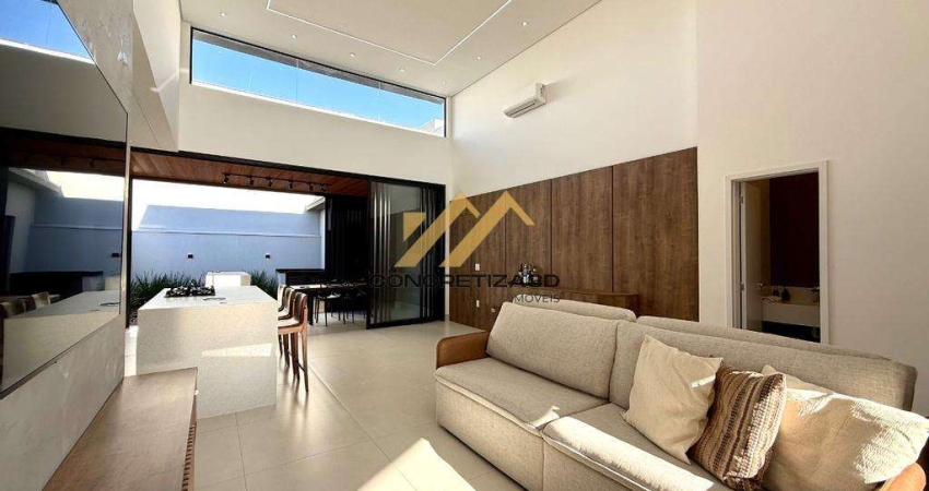 Casa à venda em Indaiatuba, Loteamento Park Gran Reserve, com 3 suítes, com 148 m²