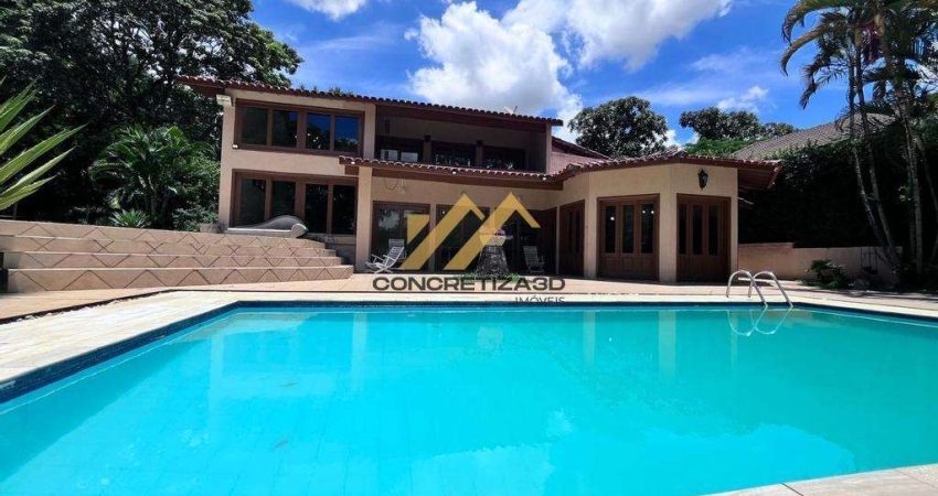 Chácara à venda e para alugar em Indaiatuba, Colinas do Mosteiro de Itaici, com 5 suítes