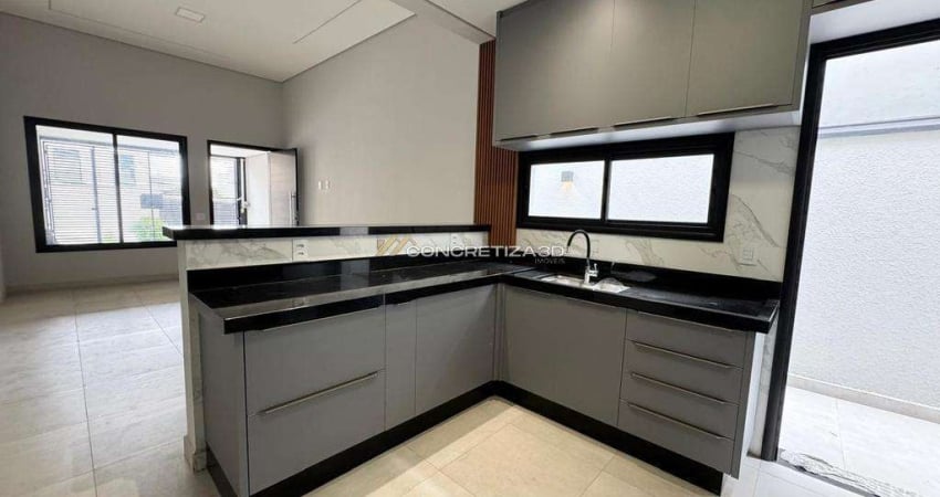 Casa à venda em Indaiatuba, Jardim Regente, com 3 quartos, com 130 m²