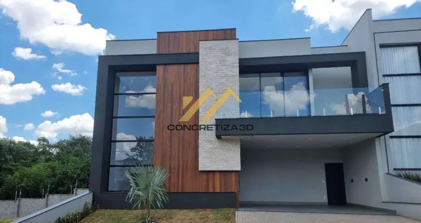 Sobrado à venda em indaiatuba, residencial milano, com 4 suítes, com 299 m², condominio milano