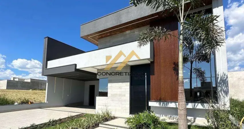 Casa com 3 suítes à venda, 200 m² - condomínio dona maria cândida - indaiatuba/sp