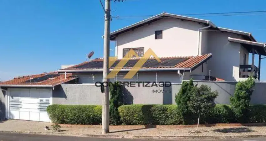 Sobrado à venda em indaiatuba, jardim regina, com 5 quartos, com 258 m²