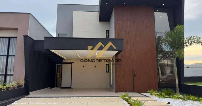 Casa à venda em Indaiatuba, Residencial Evidências, com 4 suítes, com 255 m², Condomínio Evidências