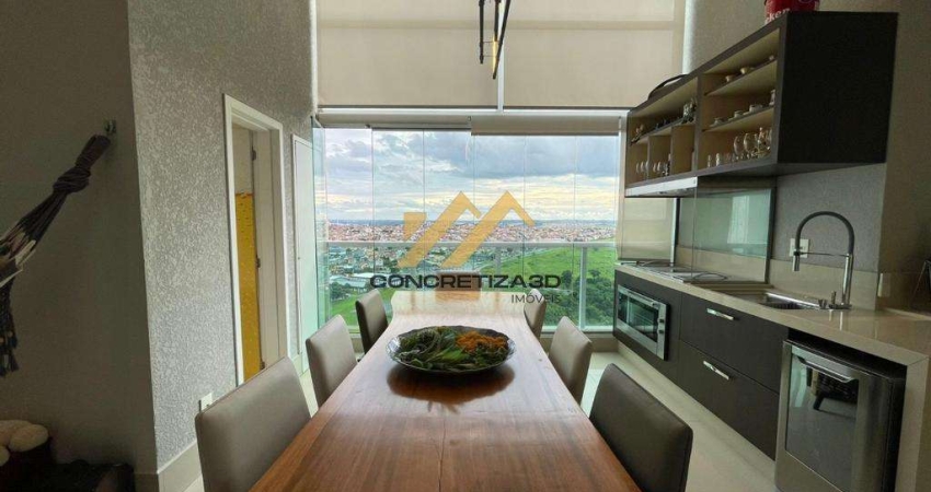 Cobertura à venda em Indaiatuba, Vila Bergamo, com 3 suítes, com 582.36 m², Condomínio Le Jardin