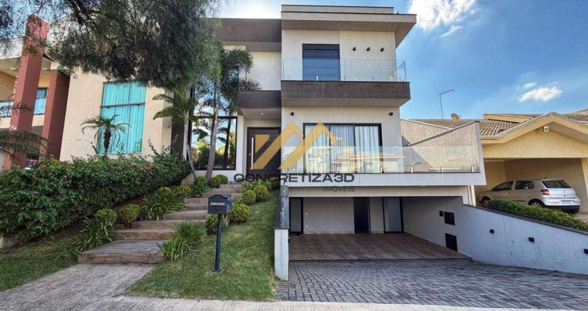 Sobrado à venda em Indaiatuba, Altos da Bela Vista, com 3 suítes, com 357.37 m²