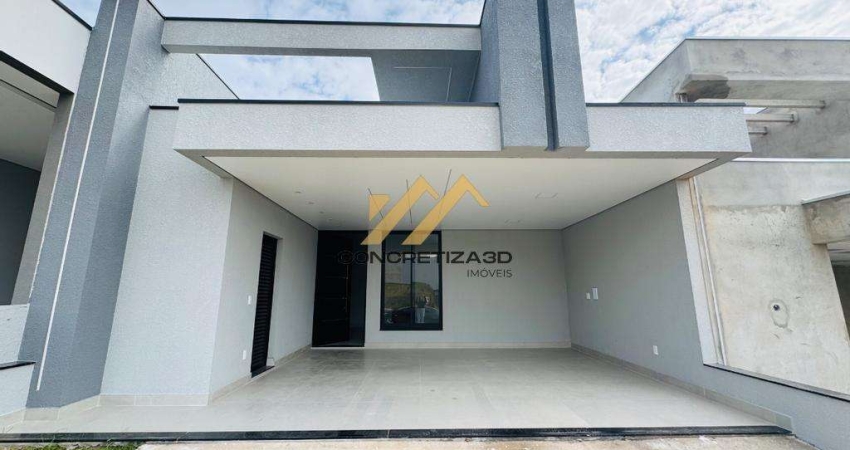 Casa à venda em Indaiatuba, Loteamento Park Gran Reserve, com 3 suítes, com 153 m²