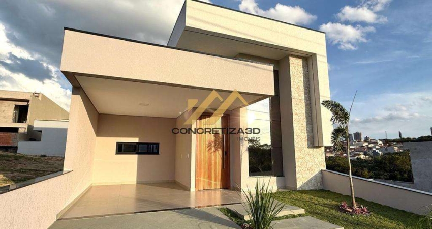 Casa à venda em Indaiatuba, Jardim Park Vista Real, com 3 quartos, com 139 m²
