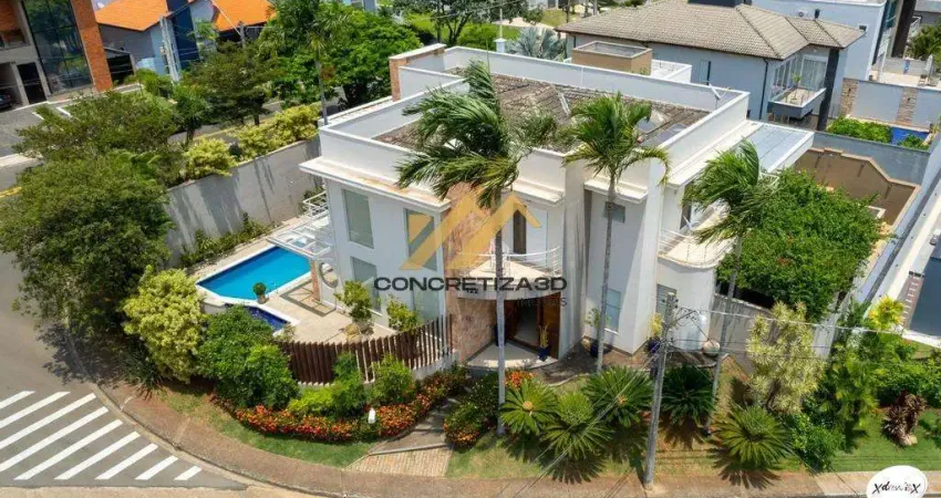 Sobrado com 3 suítes à venda, 362 m² - condomínio terra magna - indaiatuba/sp