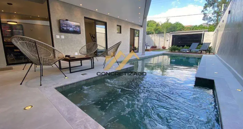 Sobrado com 5 quartos sendo 3 suítes à venda, 262 m² - jardim bela vista - indaiatuba/sp