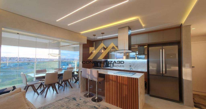 Apartamento à venda em Indaiatuba, Jardim Pompéia, com 2 suítes, com 83 m², Condomínio Le Jardin