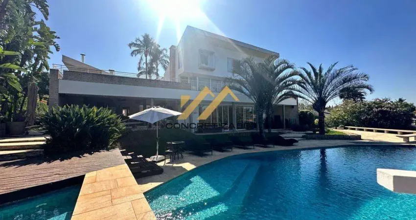 Sobrado à venda em itu, condomínio terras de são josé, com 6 suítes, com 1000 m²