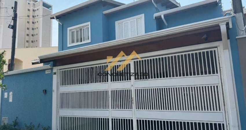 Sobrado com 3 suítes à venda, 144.8 m² - vila todos os santos - indaiatuba/sp