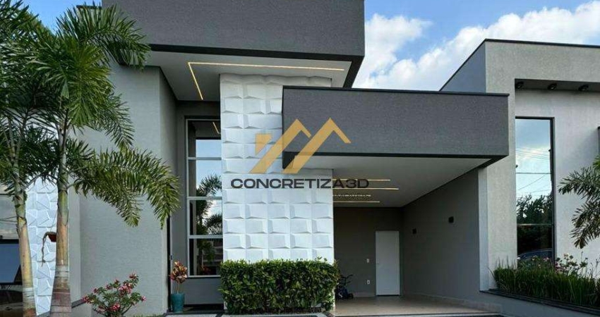 Casa à venda em Indaiatuba, Jardim Mantova Residencial, com 3 quartos, com 129.1 m²